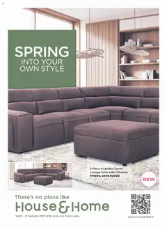 House and Home specials catalogue – valid from 08.09.2025