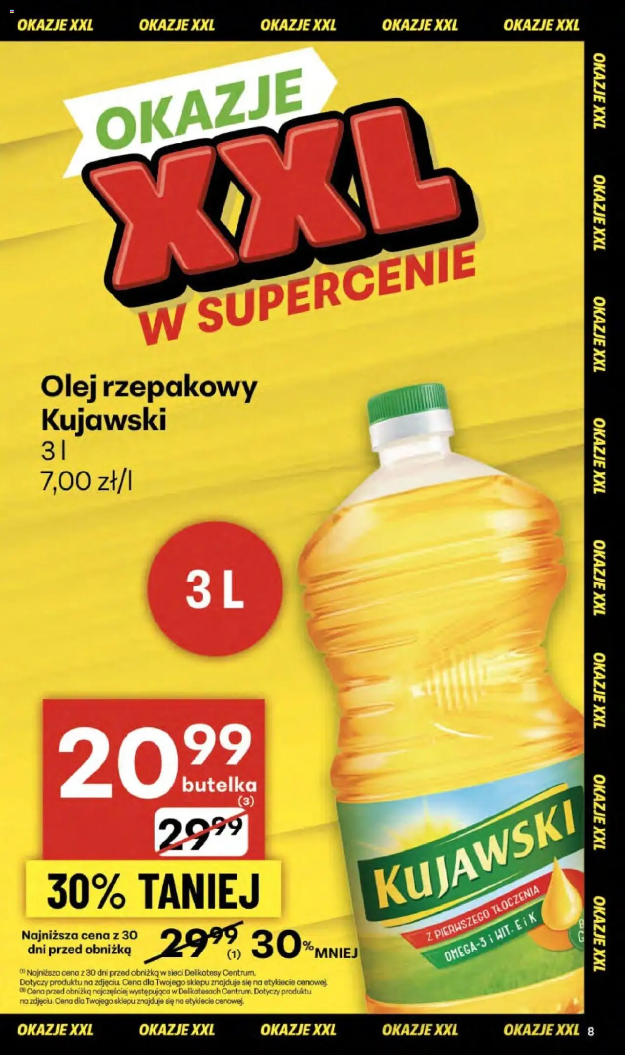 Delikatesy Centrum Gazetka od 02.10.2025 | Strona: 8 | Produkty: Olej rzepakowy, Delikatesy, Olej