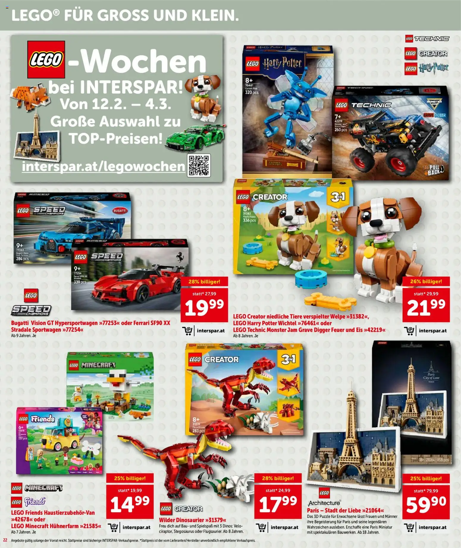 Interspar Flugblatt - Vorarlberg gültig ab 12.02.2026 | Seite: 22