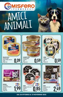 Anteprima del volantino Emisfero Animali catalogo valido a partire dal 20.10.2025