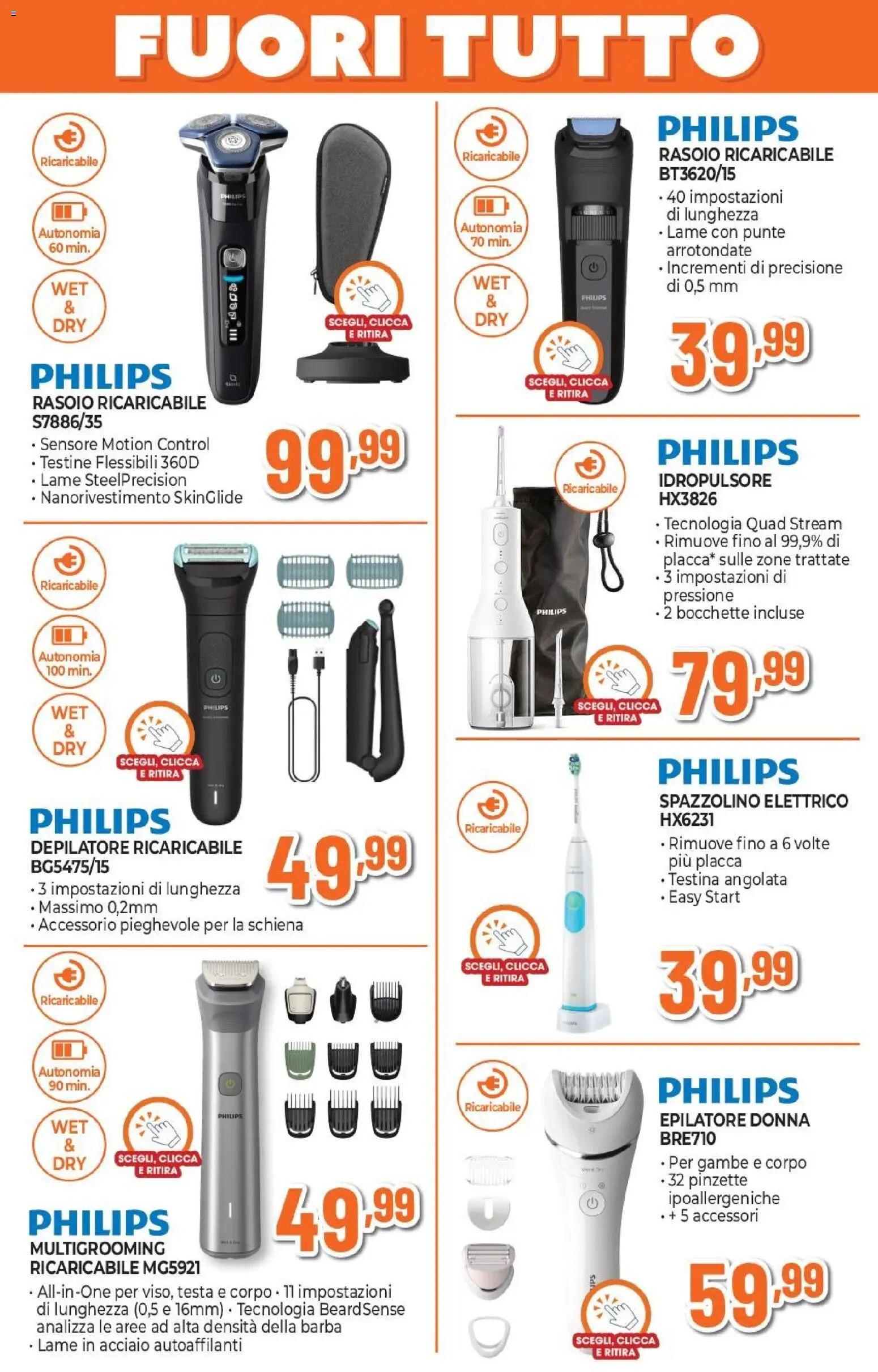 Volantino Expert del 27.12.2025 | Pagina: 11 | Prodotti: Rasoio, Spazzolino, Epilatore, Spazzolino elettrico
