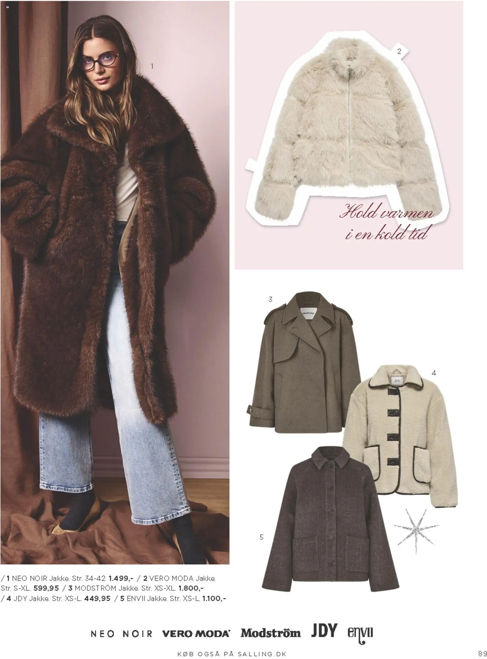 Salling tilbudsavis – gyldig fra 01.11.2025 | Side: 89 | Produkter: Nederdel, Jakke
