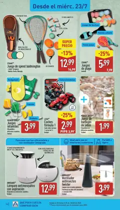 Aldi folleto Península │ válido desde el 21.07.2025 | Página: 16 | Productos: Jabón, Κοσμήματα, Ventilador, Almacenaje