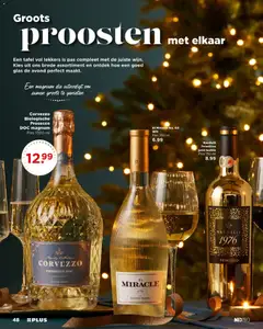 Corvezzo Biologische Prosecco DOC magnum, Fles 1300 ml - Voorbeeld van een folder van Plus, geldig van 29.11.2025 | Pagina: 48 | Producten: Fles, Tafel
