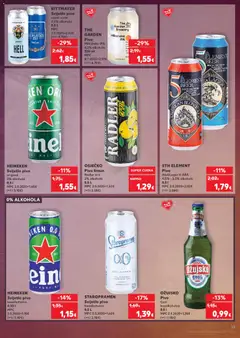 OŽUJSKO, Pivo Cool bezalkoholno 0,5 l - Pregled kataloga iz trgovine Kaufland, vrijedi od 18.02.2026 | Stranica: 13 | Proizvodi: Hell, Radler, Staropramen, Ožujsko