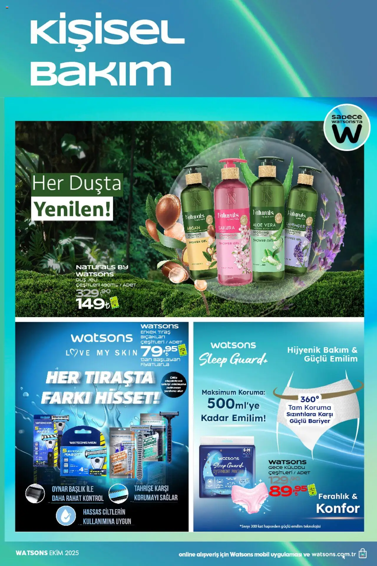 Watsons Katalog - 06.10.2025 tarihinden itibaren geçerlidir | Sayfa: 36 | Ürünler: Duş, Duş jeli