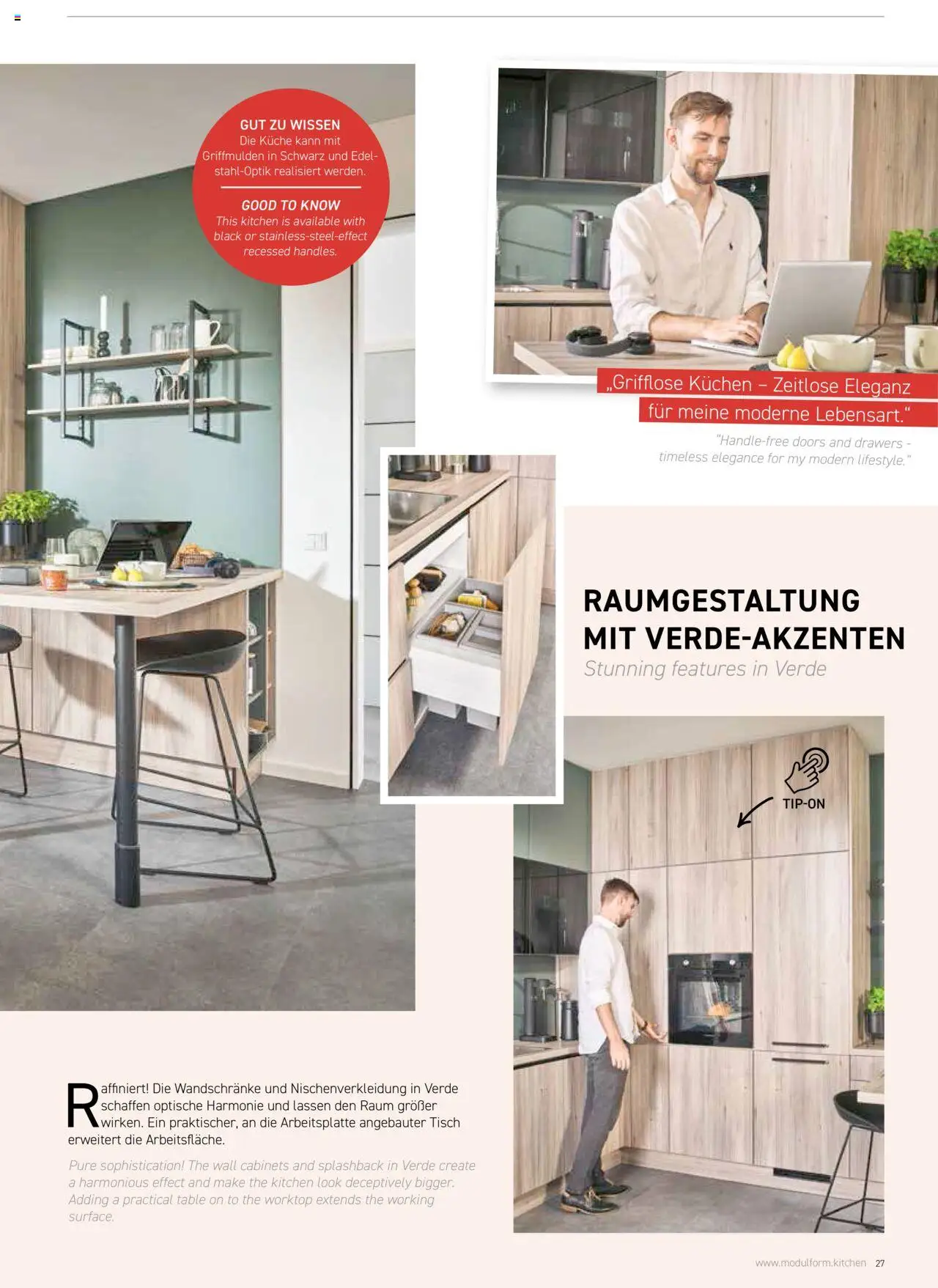 Ostermann Modulform Küchenprospekt  – gültig ab 26.05.2025 | Seite: 27 | Produkte: Tisch, Küche, Kuchen