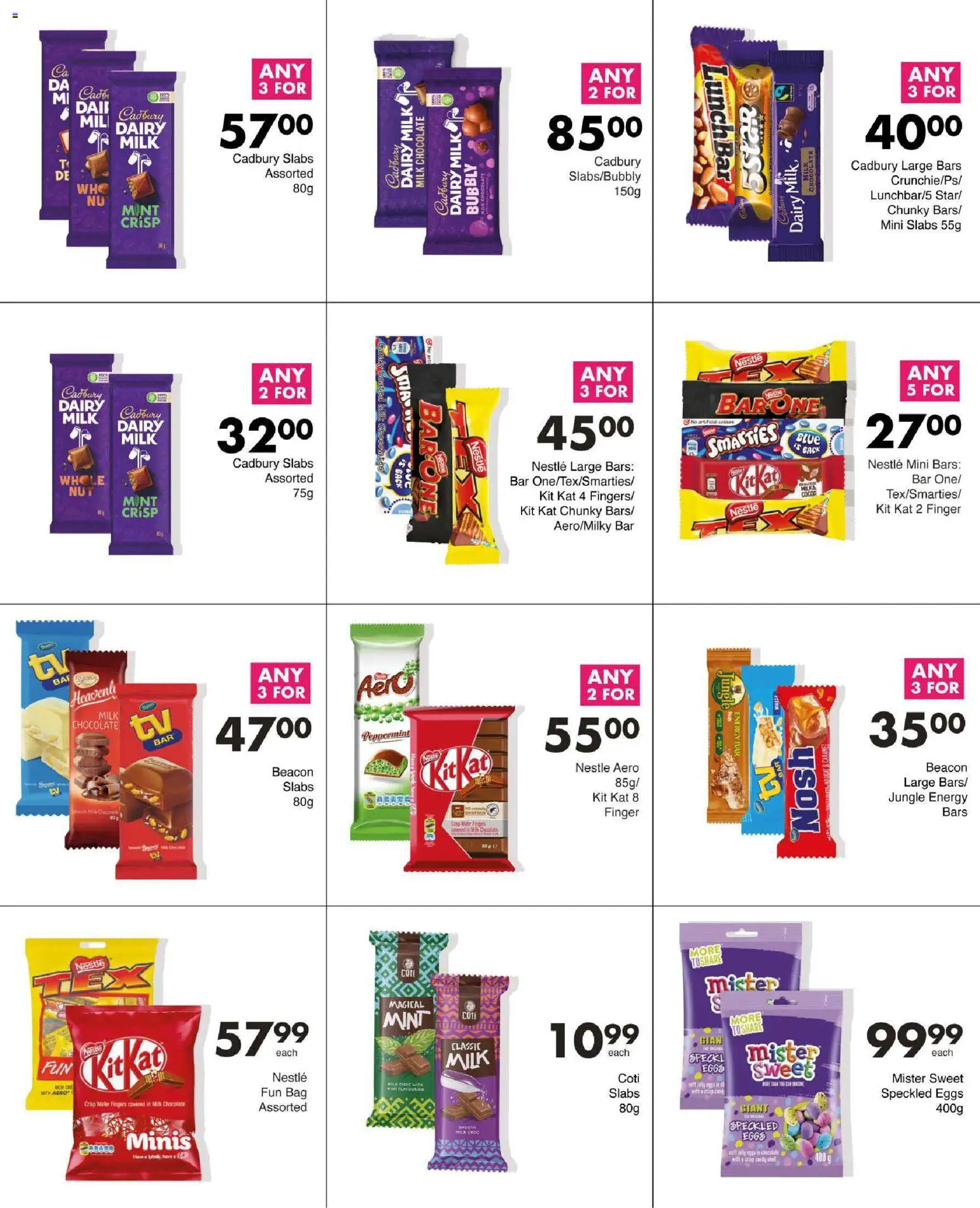 New Save catalogue – valid from 12.02.2026 | Page: 44 | Products: Bag, Eggs, Water, Caramel