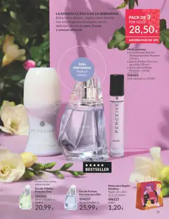 Vista previa Eau de Parfum Perceive para Ella, Eau de Parfum Perceive para Ella 50 ml válido desde el 01.03.2026 | Página: 19 | Productos: Eau de toilette, Antitranspirante, Bolso, Eau de parfum