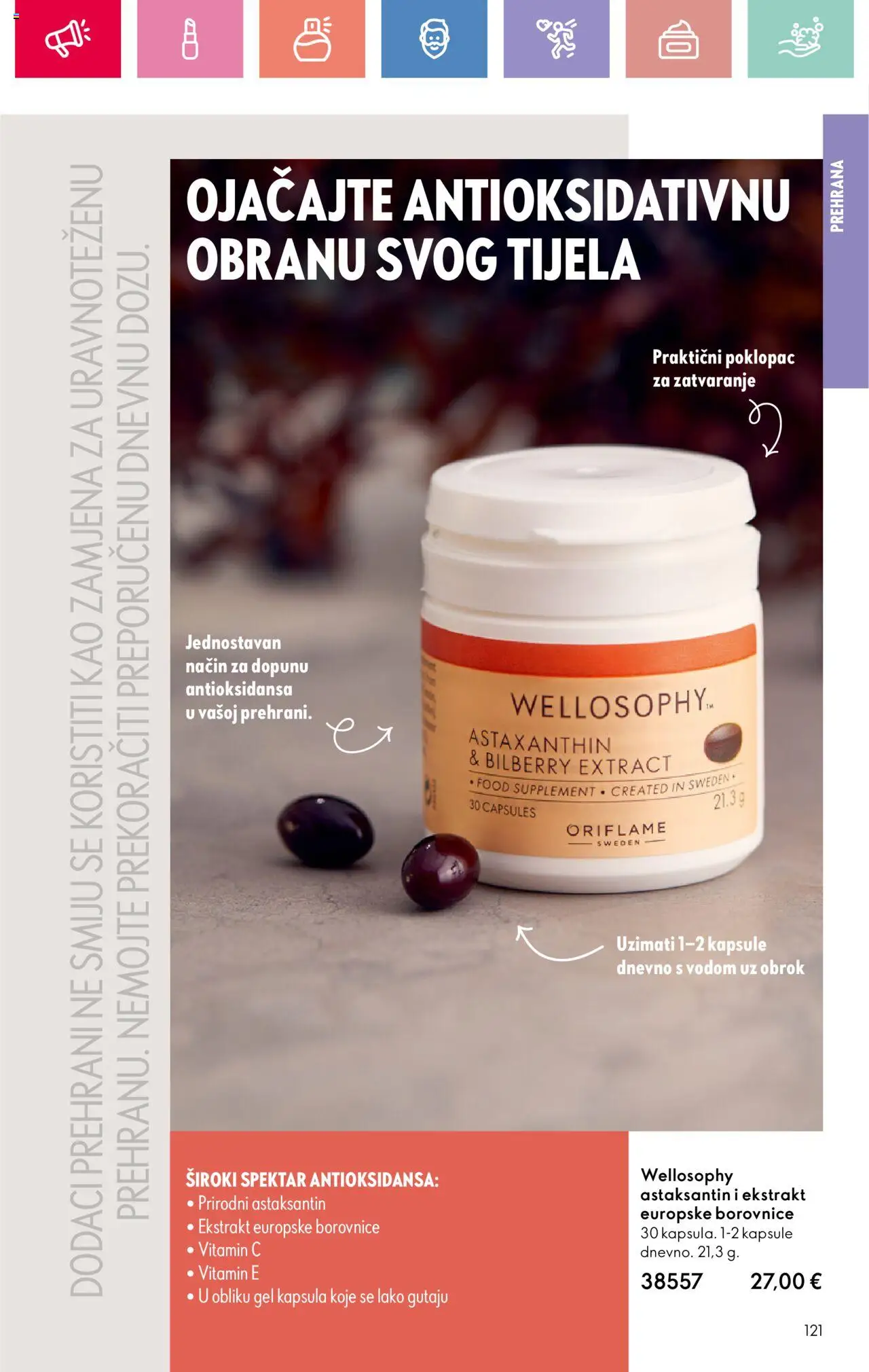 Oriflame katalog | vrijedi od 03.08.2025 | Stranica: 121 | Proizvodi: Borovnice