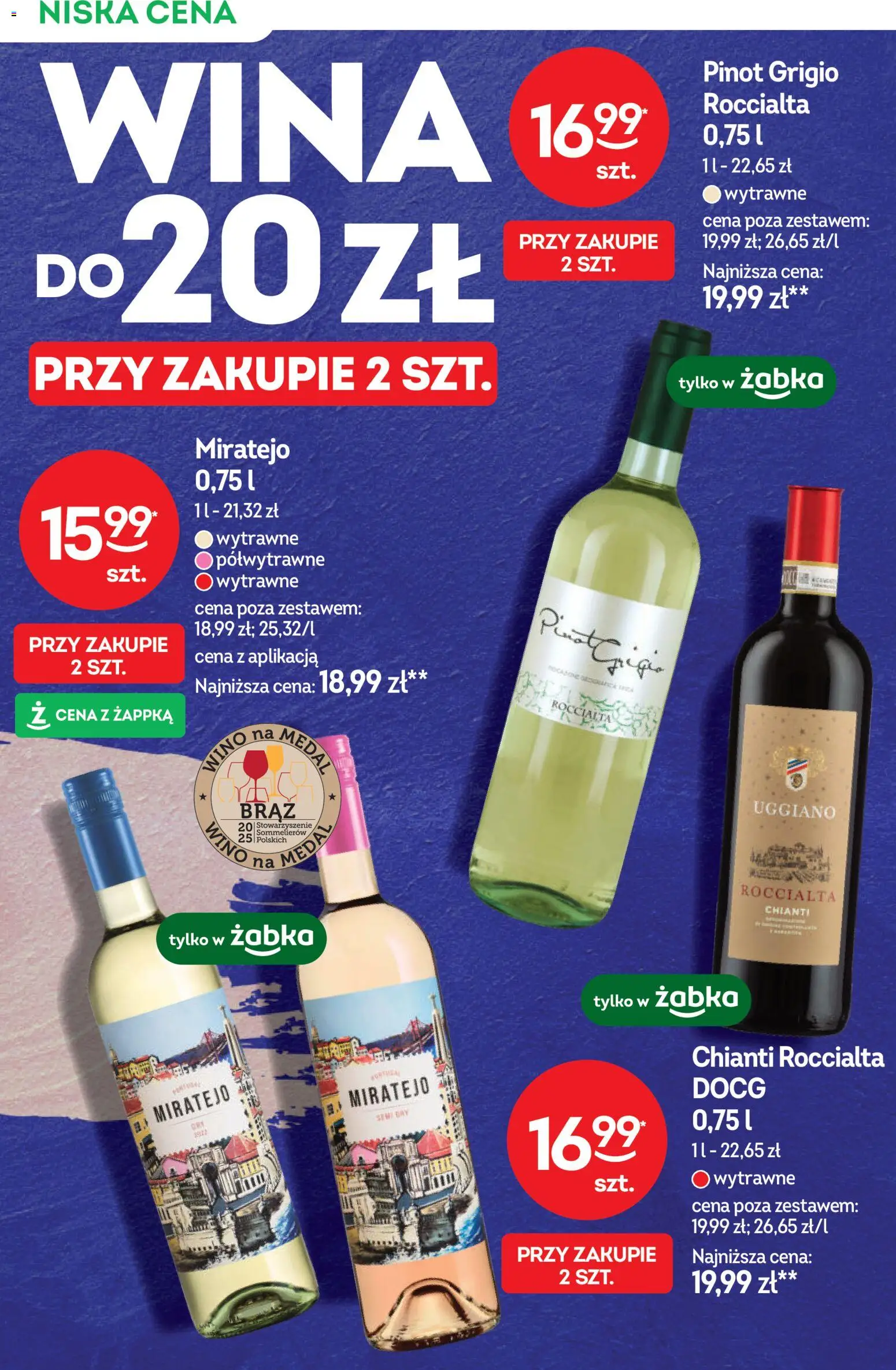 Żabka Gazetka - Katalog win od 10.12.2025 | Strona: 4 | Produkty: Wino