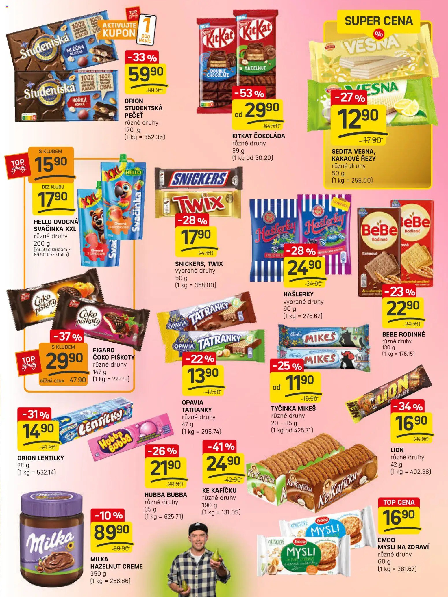 Flop leták - FlopTop od 14.01.2026 | Strana: 13 | Produkty: Čokoláda, Milka, Kakao, Lentilky