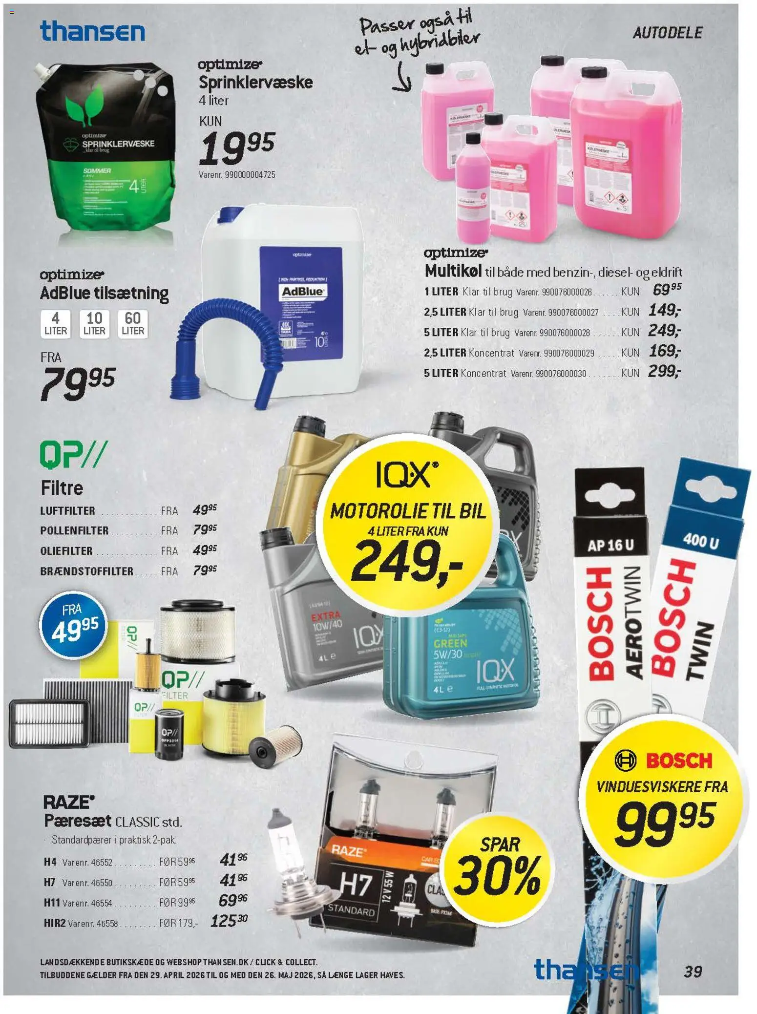 Thansen tilbudsavis – gyldig fra 29.04.2026 | Side: 27 | Produkter: Øl