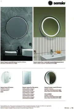 Preview of B&Q - Bathrooms valid from 16.12.2025 | Page: 93 | Products: Mirror