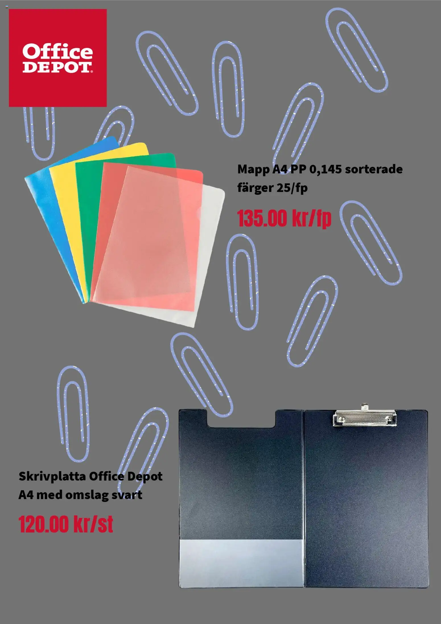 Office Depot reklamblad aktuell från 27.11.2025 | Sida: 5 | Produkter: Mapp