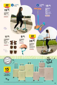 Pré-visualização Continente - Nesta Páscoa, alimente a tradição válido de 17.03.2026 | Página: 33 | Produtos: Trotinete, Capacete