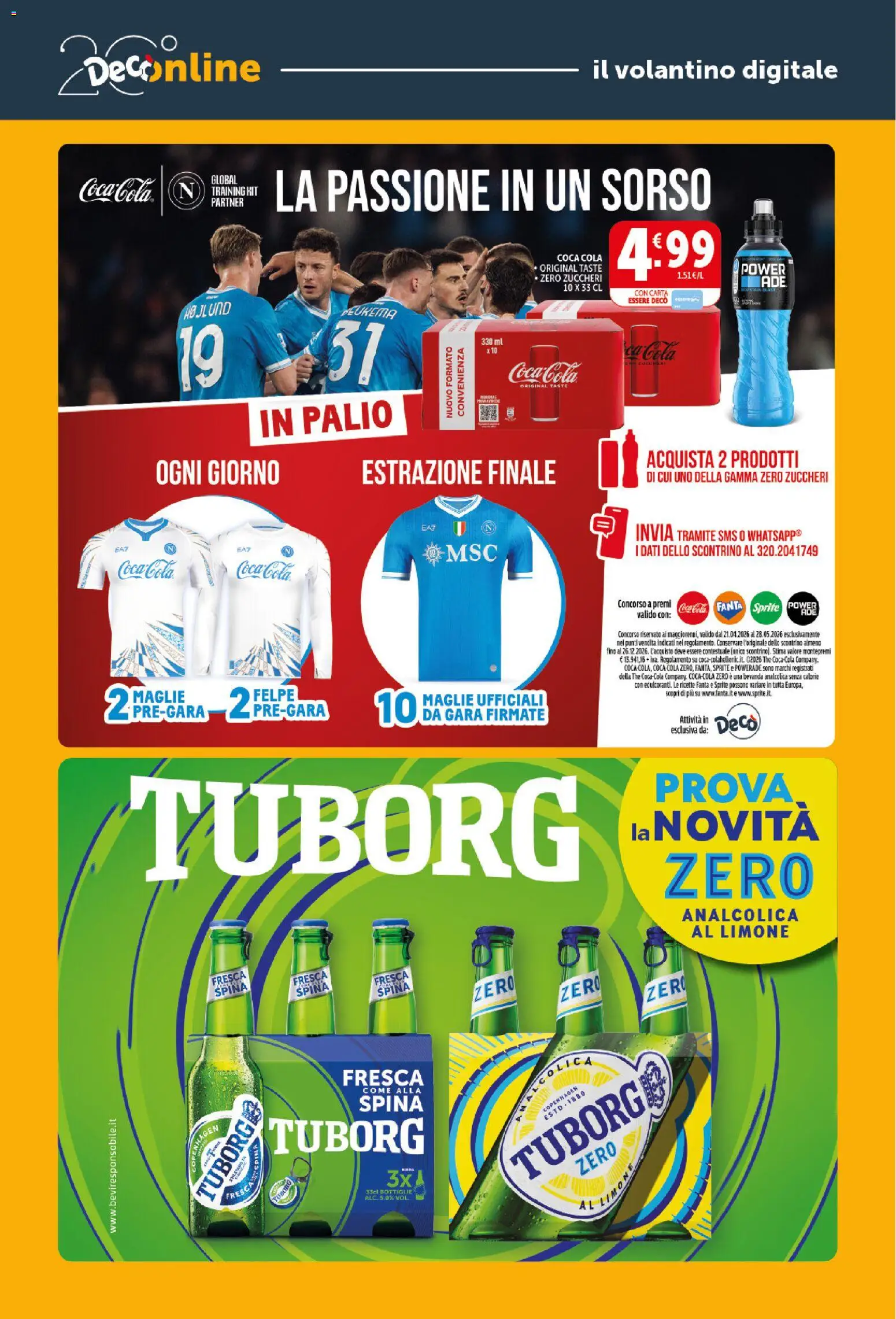 Volantino Decò del 21.04.2026 | Pagina: 29 | Prodotti: Limone, The, Fanta, Coca Cola