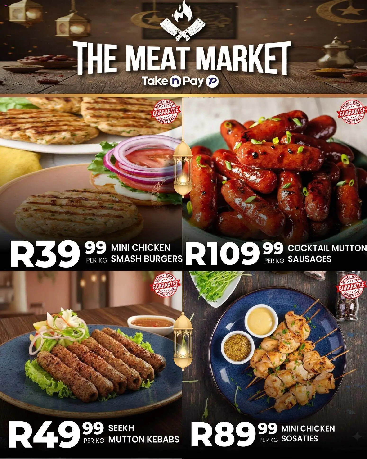 New Take n Pay catalogue – valid from 20.01.2026 | Page: 4 | Products: Bag, Chicken, Burgers