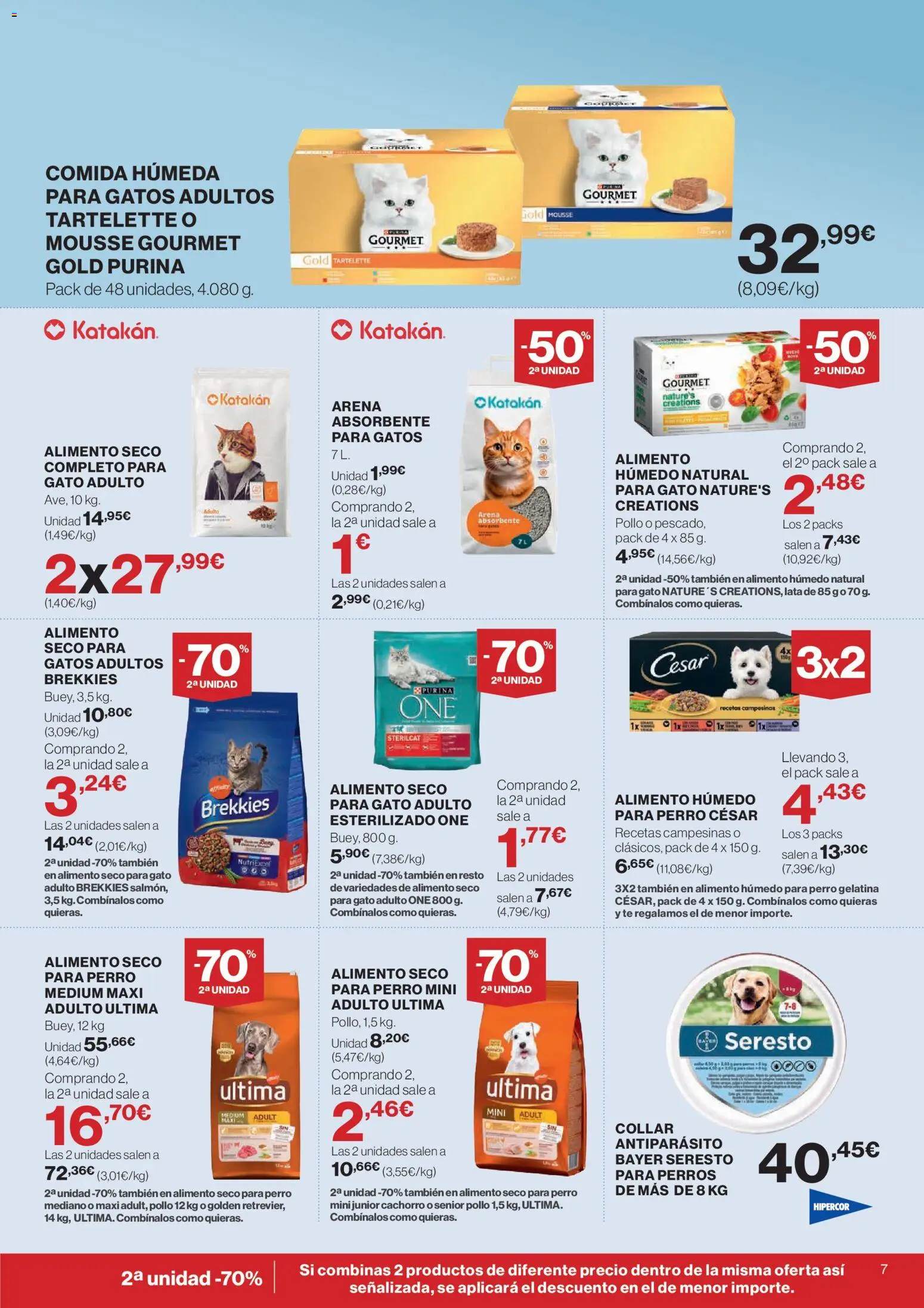 Hipercor catálogo │ válido desde el 25.03.2026 | Página: 7 | Productos: Gelatina, Mousse, Té
