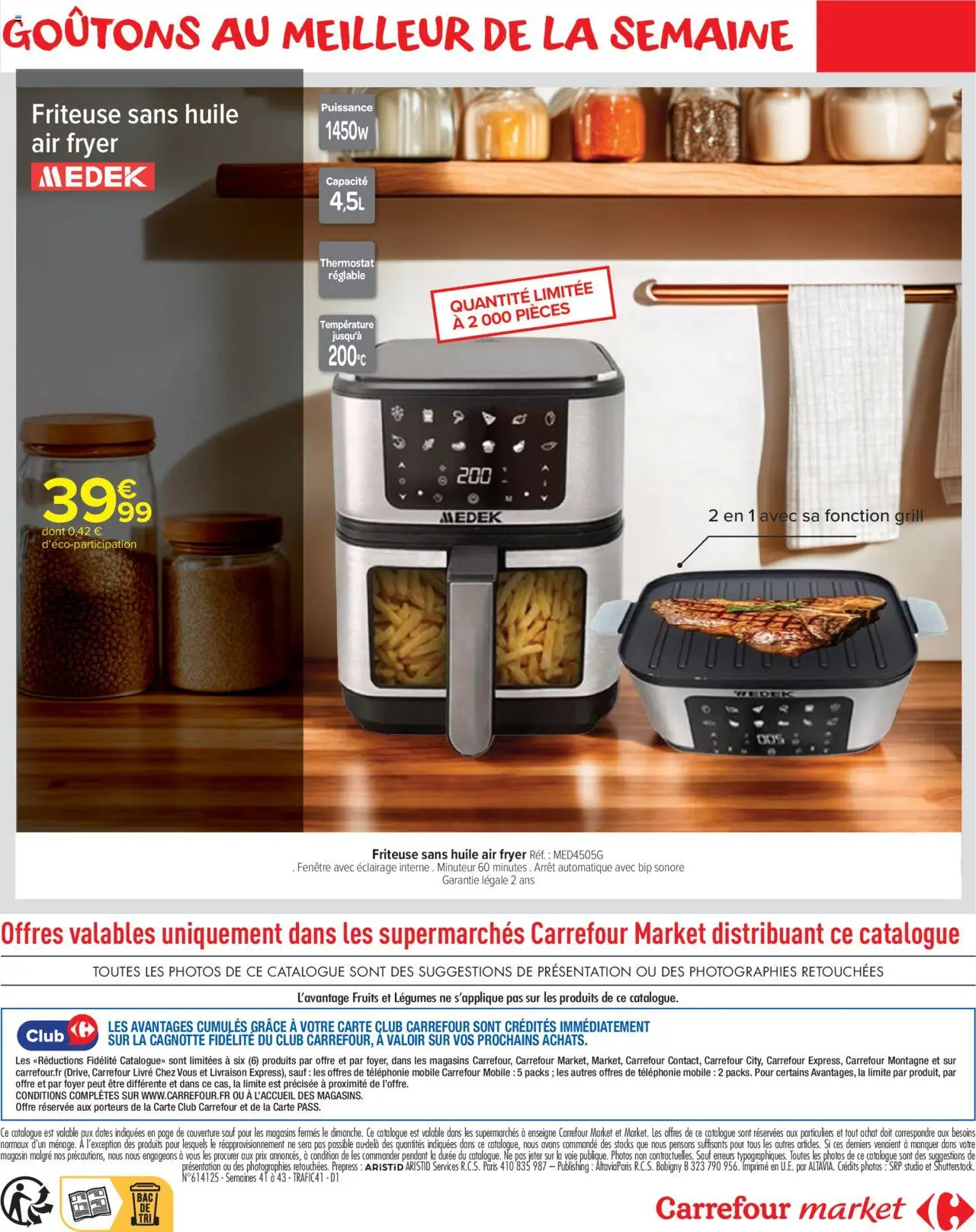 {H1} | Page: 2 | Produits: Friteuse, Friteuse sans huile, Air fryer, Couverture