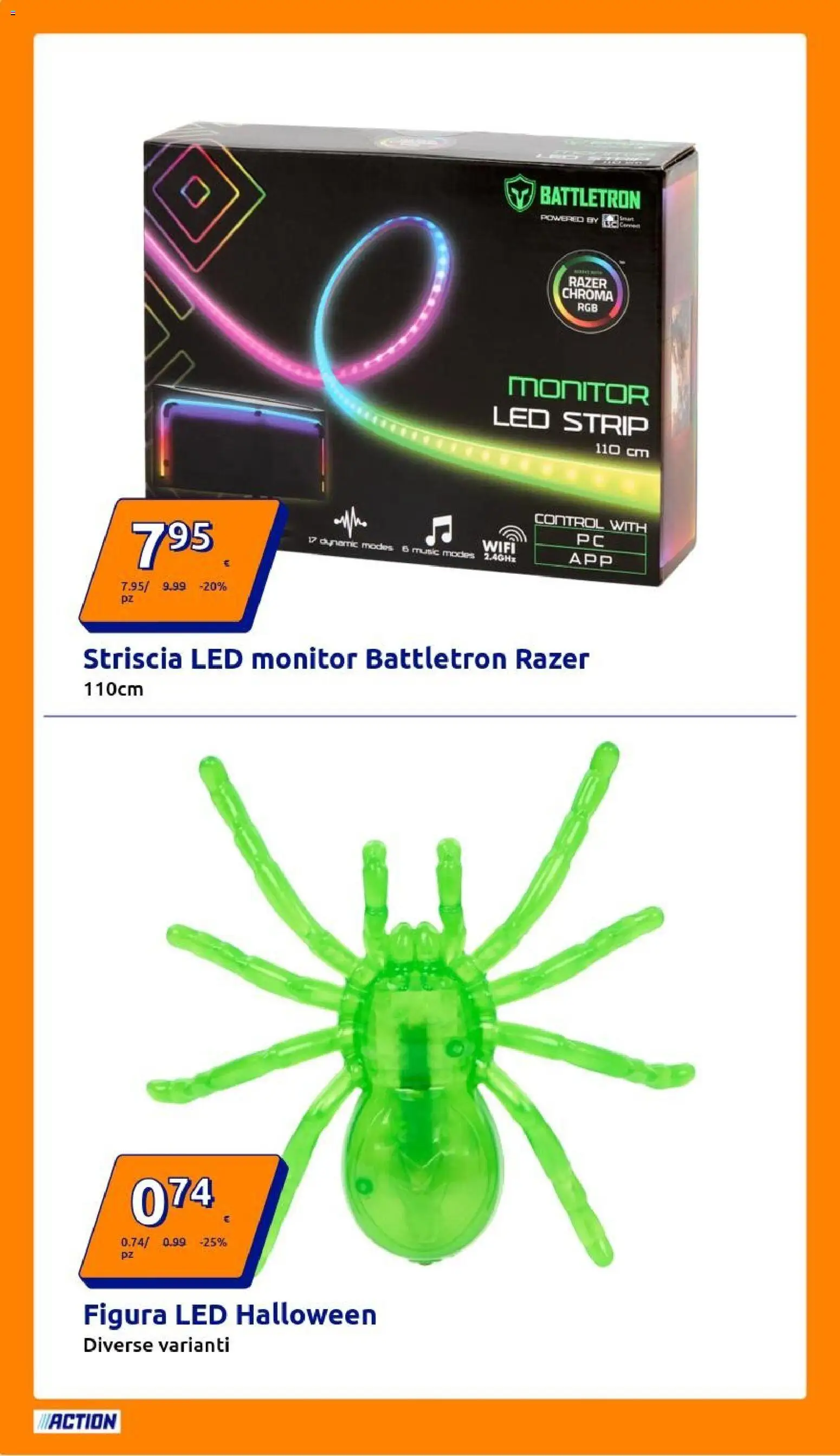 Volantino Action del 29.10.2025 | Pagina: 18 | Prodotti: Monitor