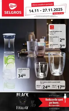 Ofertele Selgros valabile de la 14.11.2025
