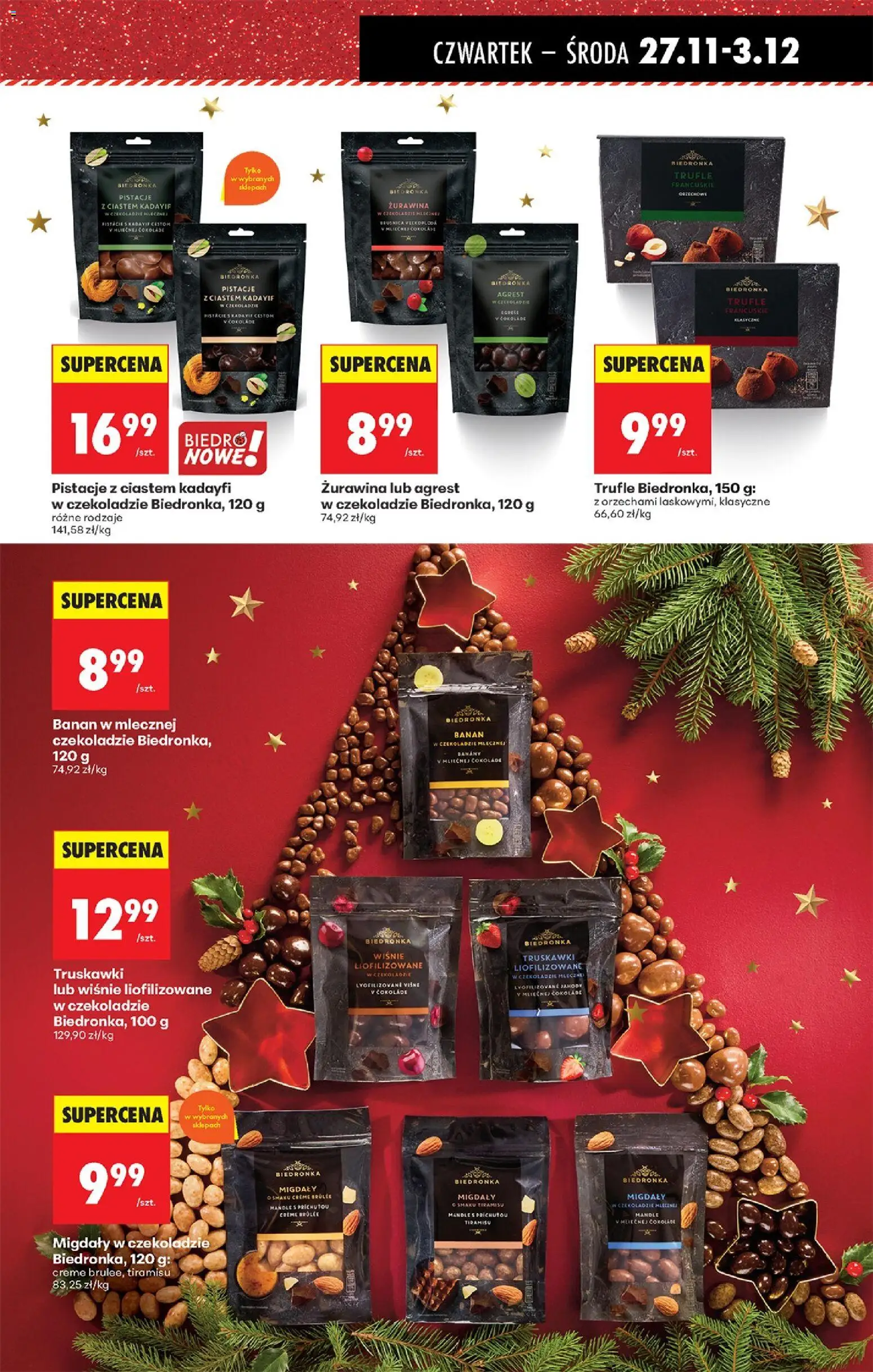 Biedronka Black Friday od 27.11.2025 | Strona: 37 | Produkty: Tiramisu, Agrest, Banan, Banany