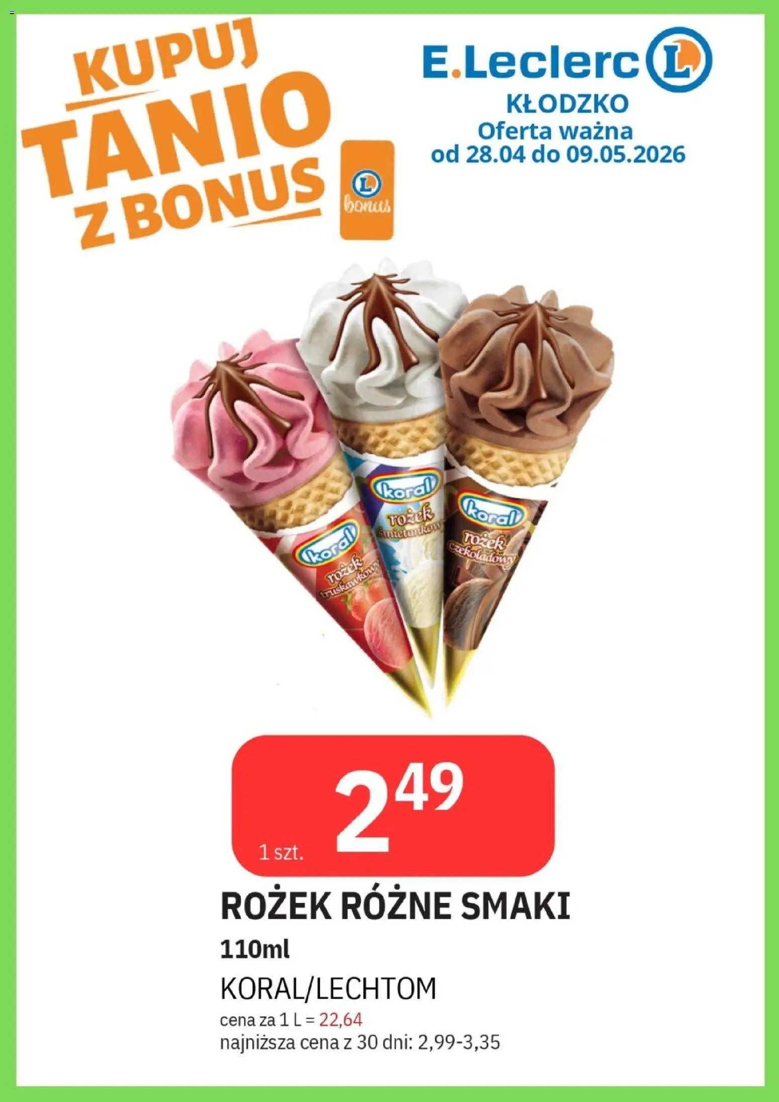 E.Leclerc gazetka - Kłodzko od 28.04.2026 | Strona: 18