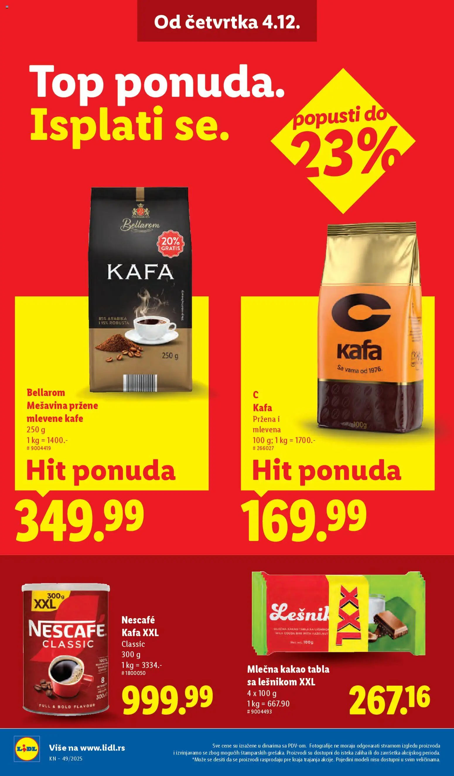 Lidl katalog - važi od 04.12.2025 | Strana: 22