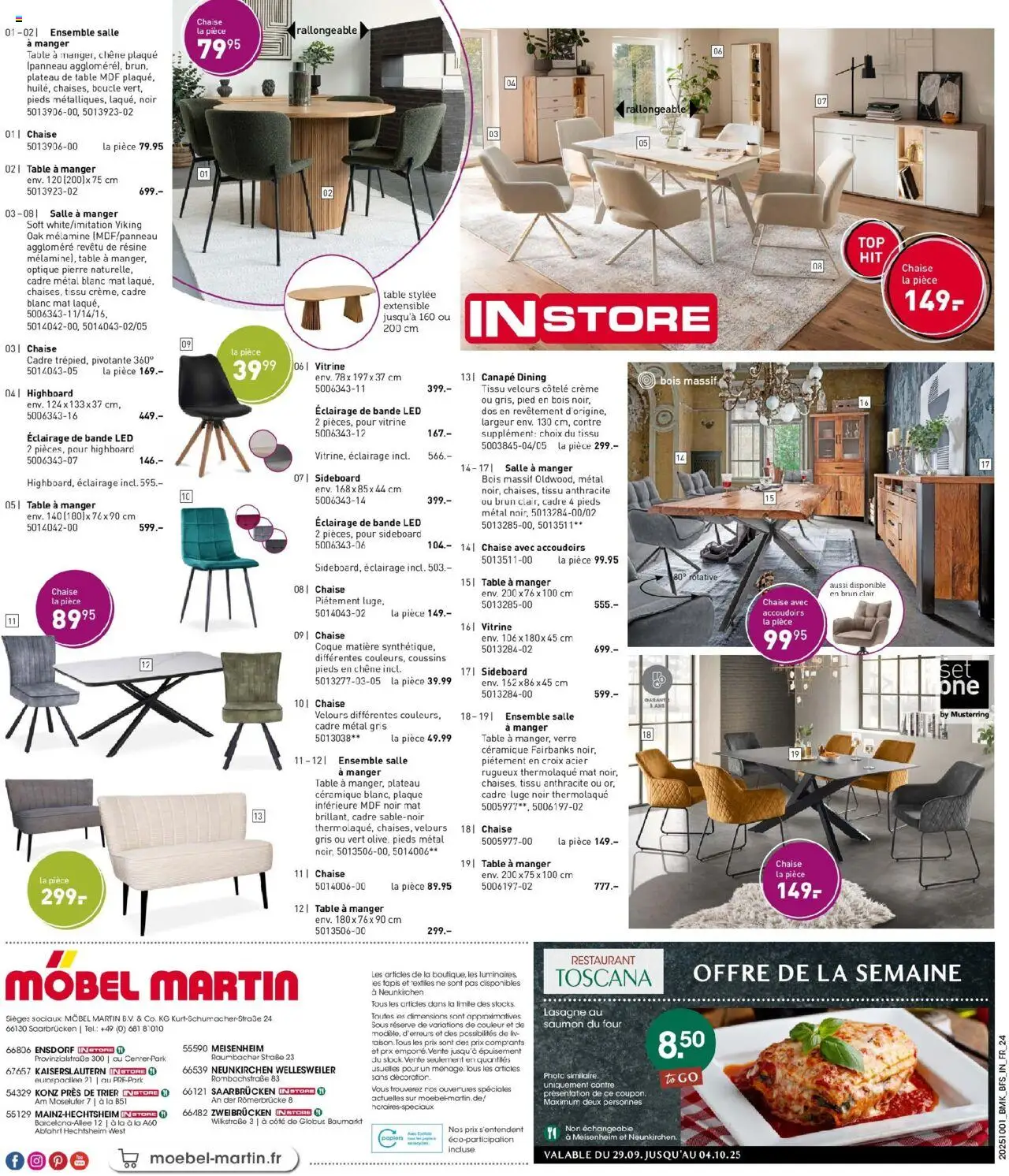 {H1} | Page: 24 | Produits: Chaise, Tapis, Crème, Cadre