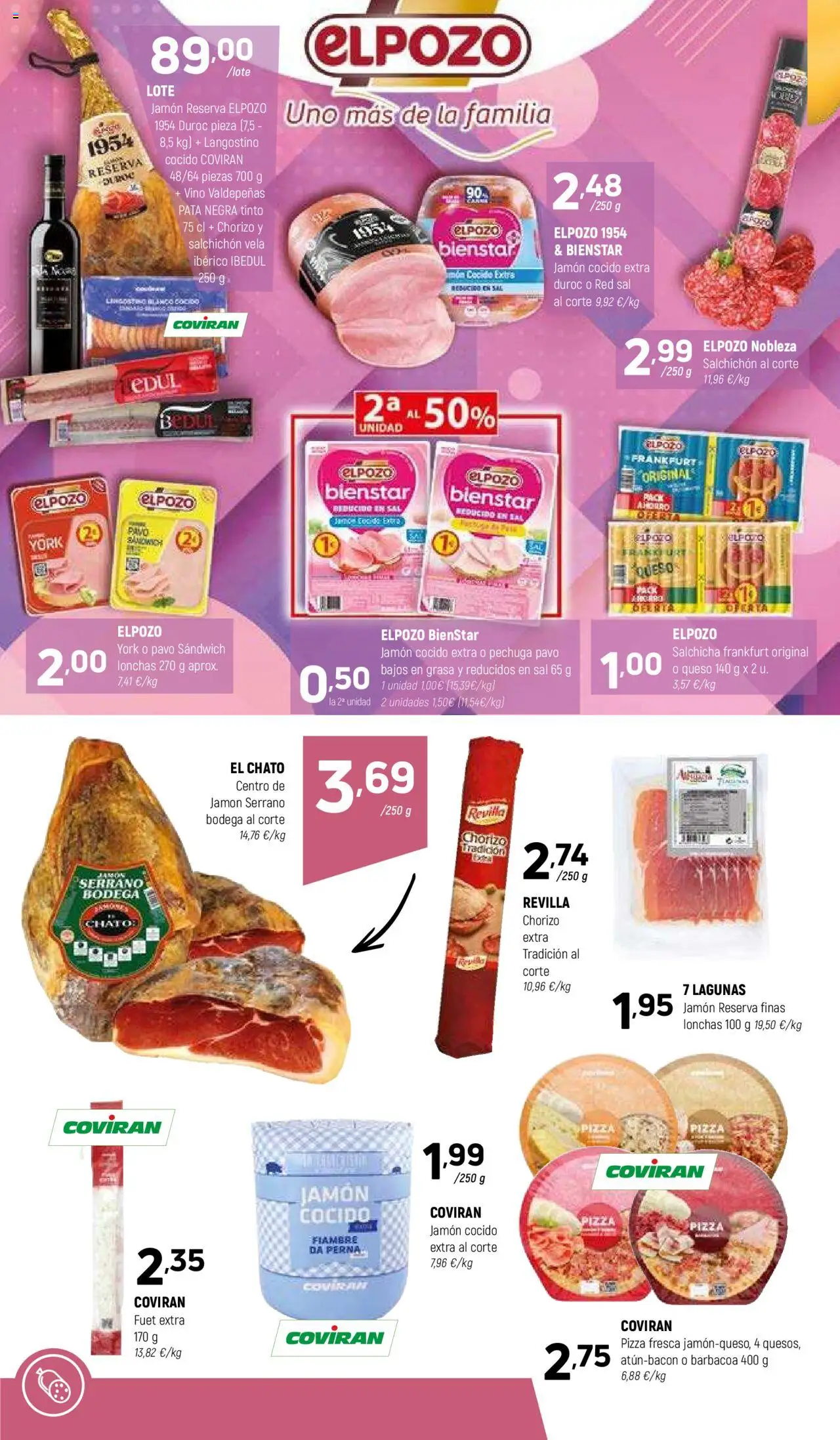 Coviran ofertas │ válido desde el 21.10.2025 | Página: 4 | Productos: Jamón serrano, Queso, Jamón, Barbacoa