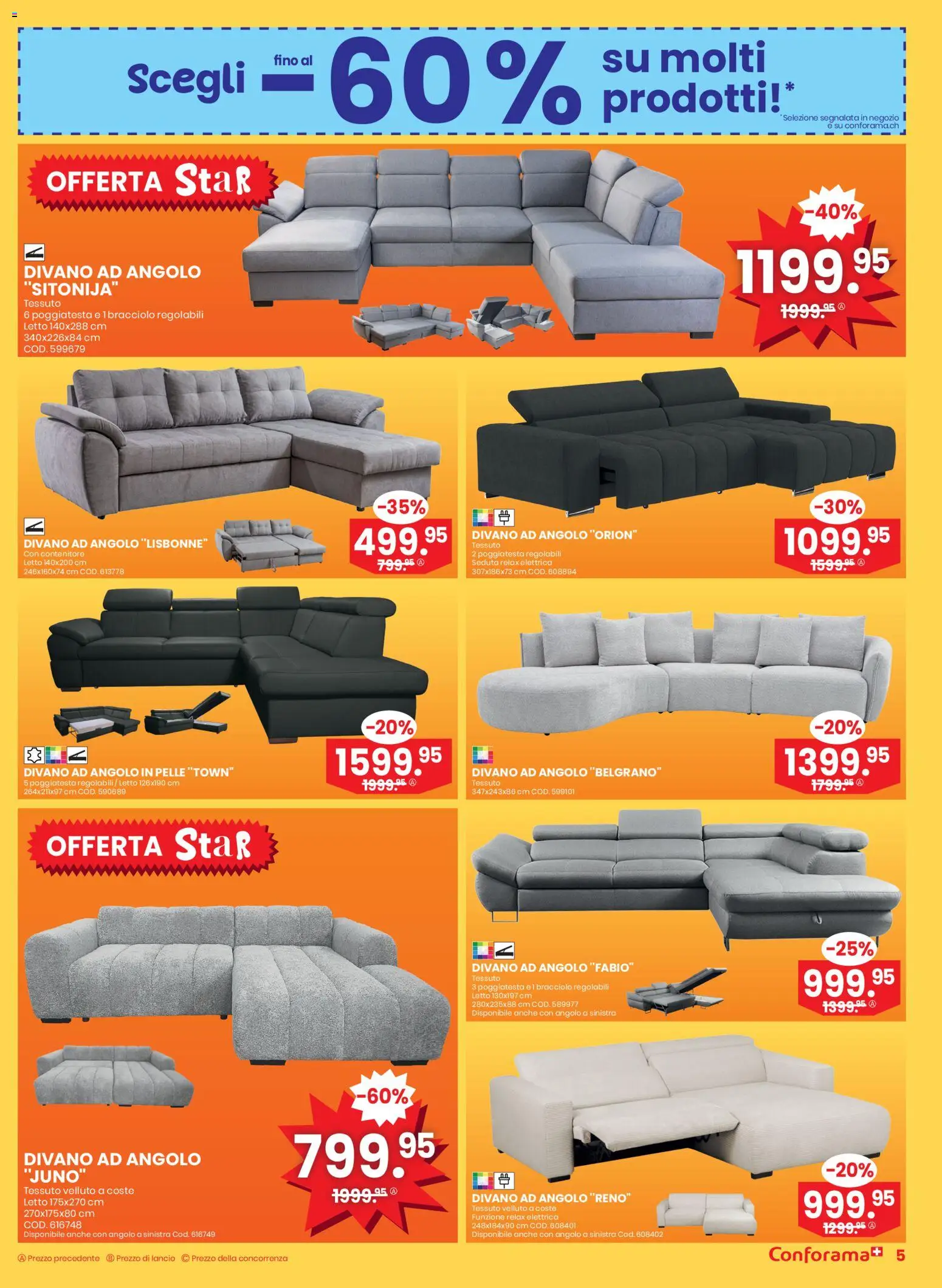 Conforama Aktionen Super Saldi – gültig ab 17.12.2025 | Seite: 5