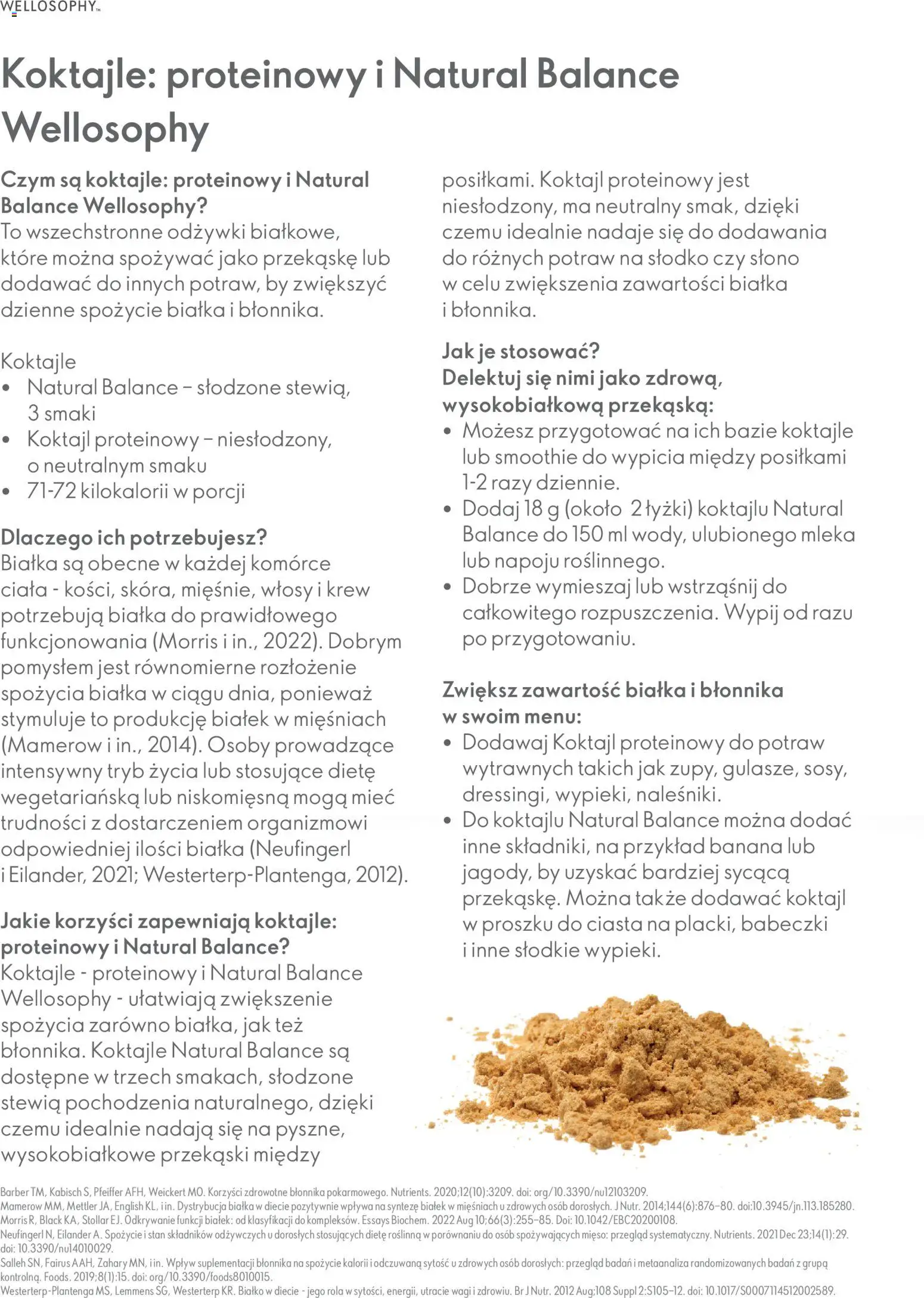 Oriflame Katalog - Przewodnik po produktach Wellosophy od 15.11.2023 | Strona: 35