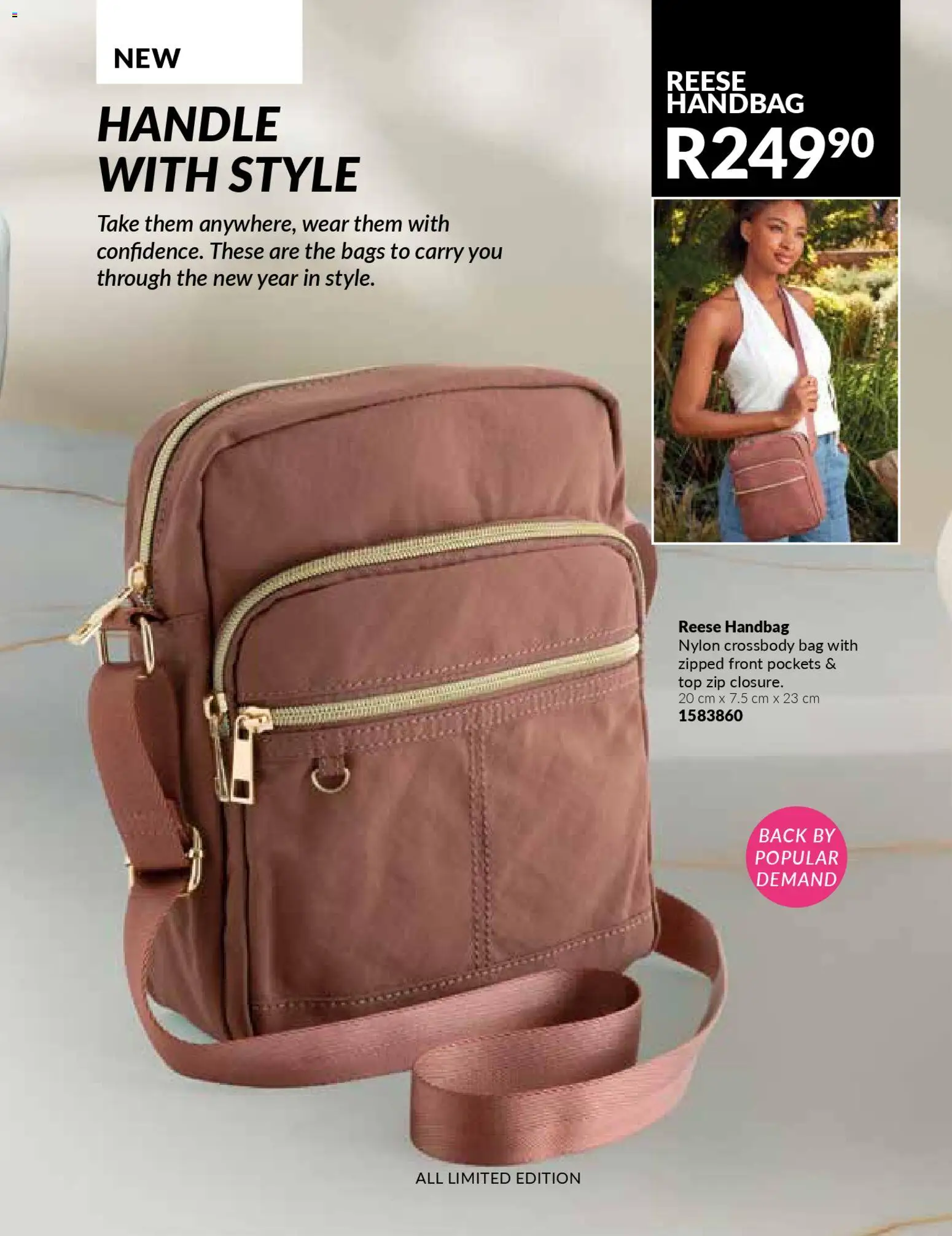 New Avon catalogue – valid from 01.01.2026 | Page: 137 | Products: Handbag, Bag