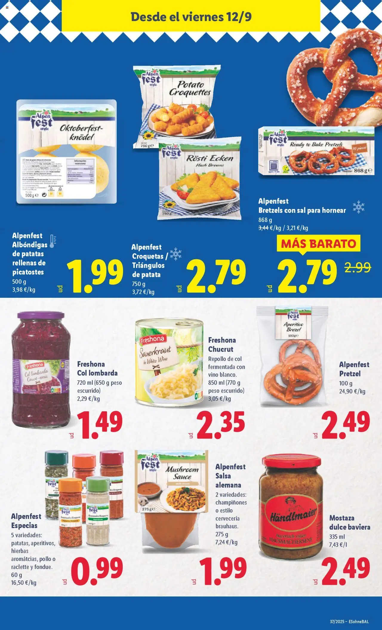Lidl folleto │ válido desde el 08.09.2025 | Página: 29 | Productos: Σφουγγαρίστρα, Vino, Peso, Croquetas