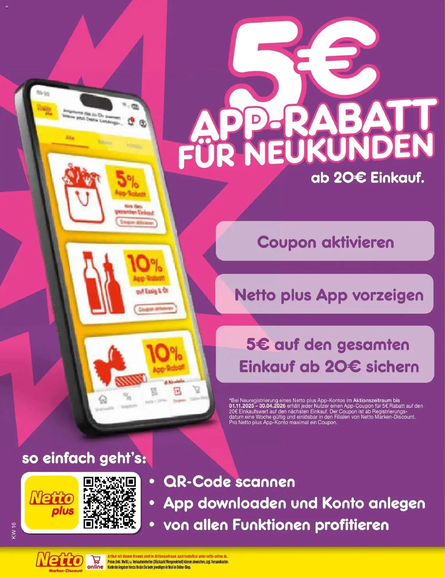 Netto Marken-Discount Prospekt Hamburg	 – gültig ab 13.04.2026 | Seite: 64