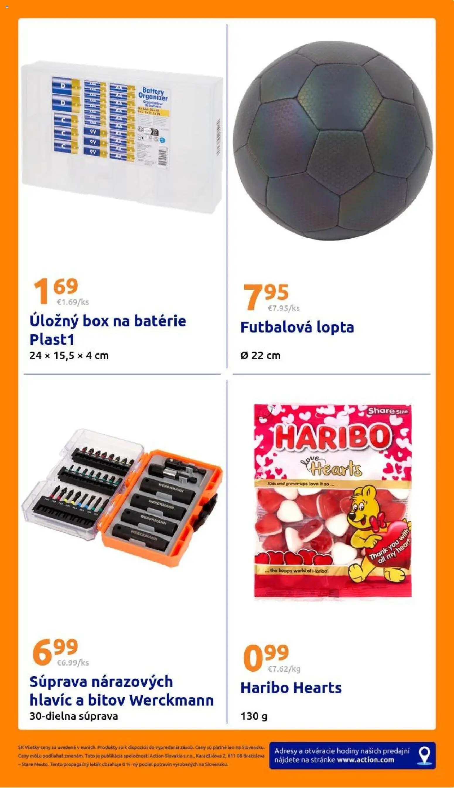 Nové Action akcie – leták je platný od 28.01.2026 | Strana: 33 | Produkty: Organizér, Hodiny, Lopta