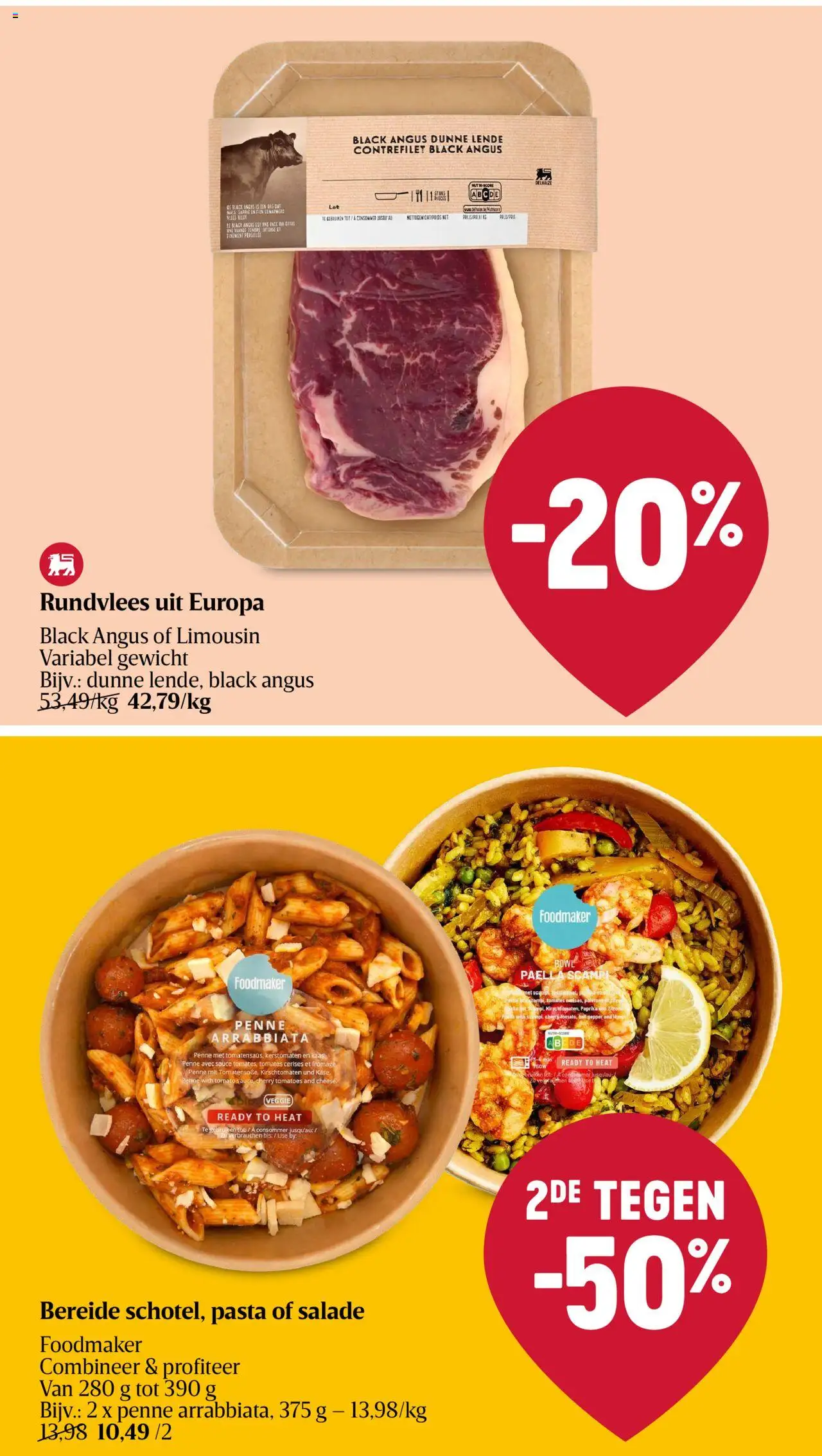 | Pagina: 12 | Producten: Scampi, Pasta, Salade, Gewicht