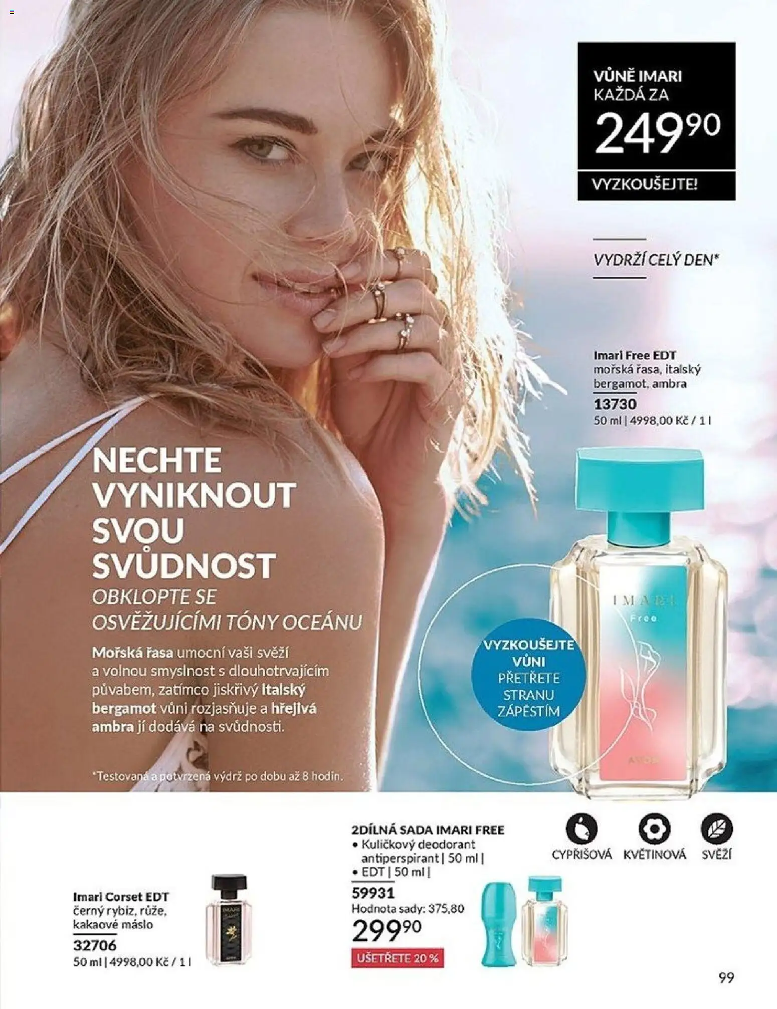 Avon katalog 1/2026 od 01.01.2026 | Strana: 99 | Produkty: Deodorant, Antiperspirant, Máslo, Kakaové máslo