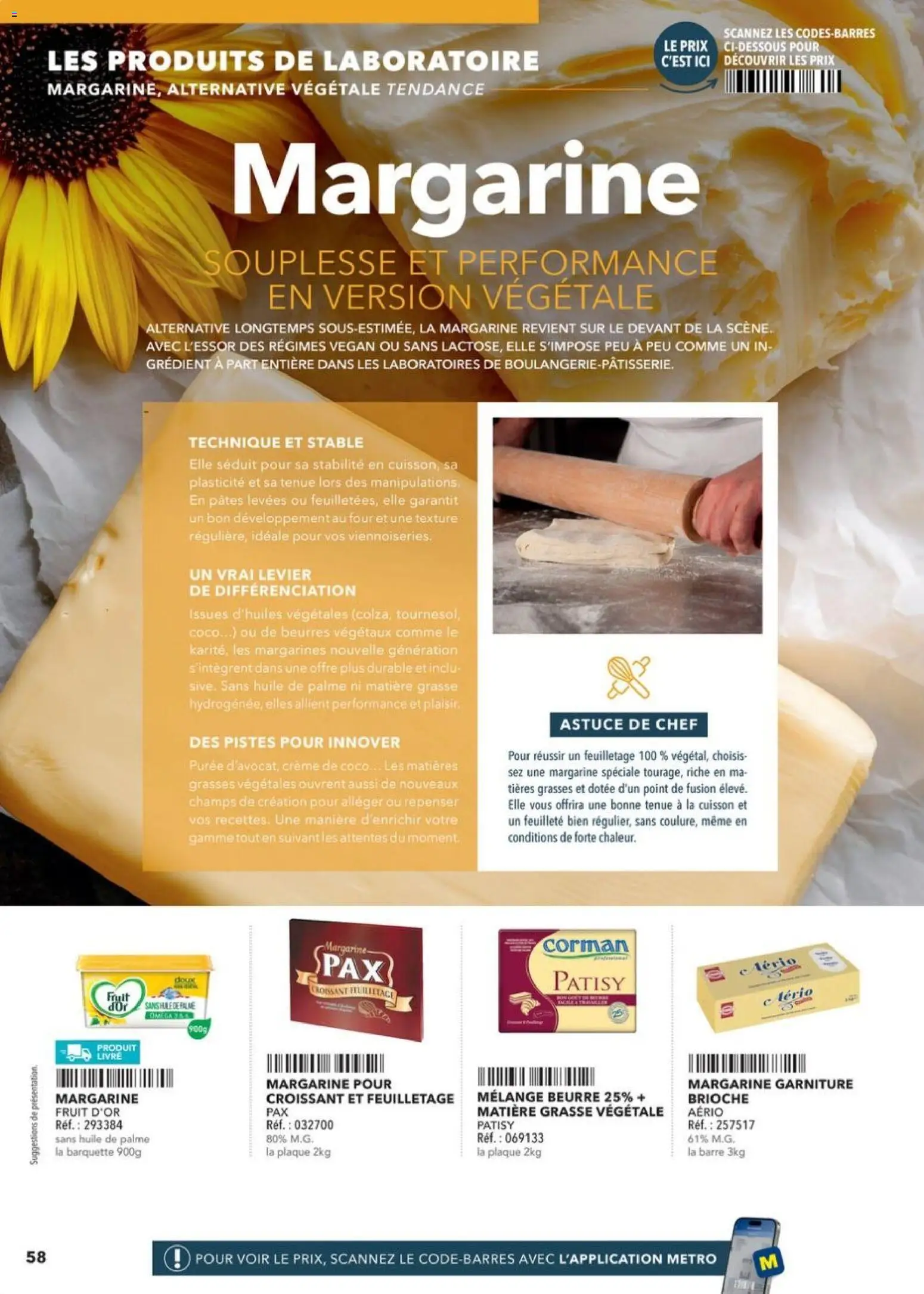 {H1} | Page: 58 | Produits: Crème de coco, Four, Pâtes, Crème