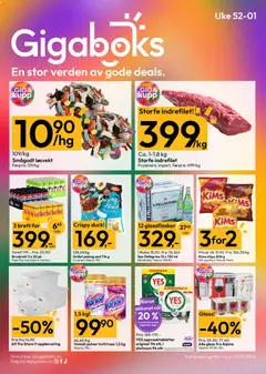 Forhåndsvisning av Gigaboks kundeavis gyldig fra 29.12.2025