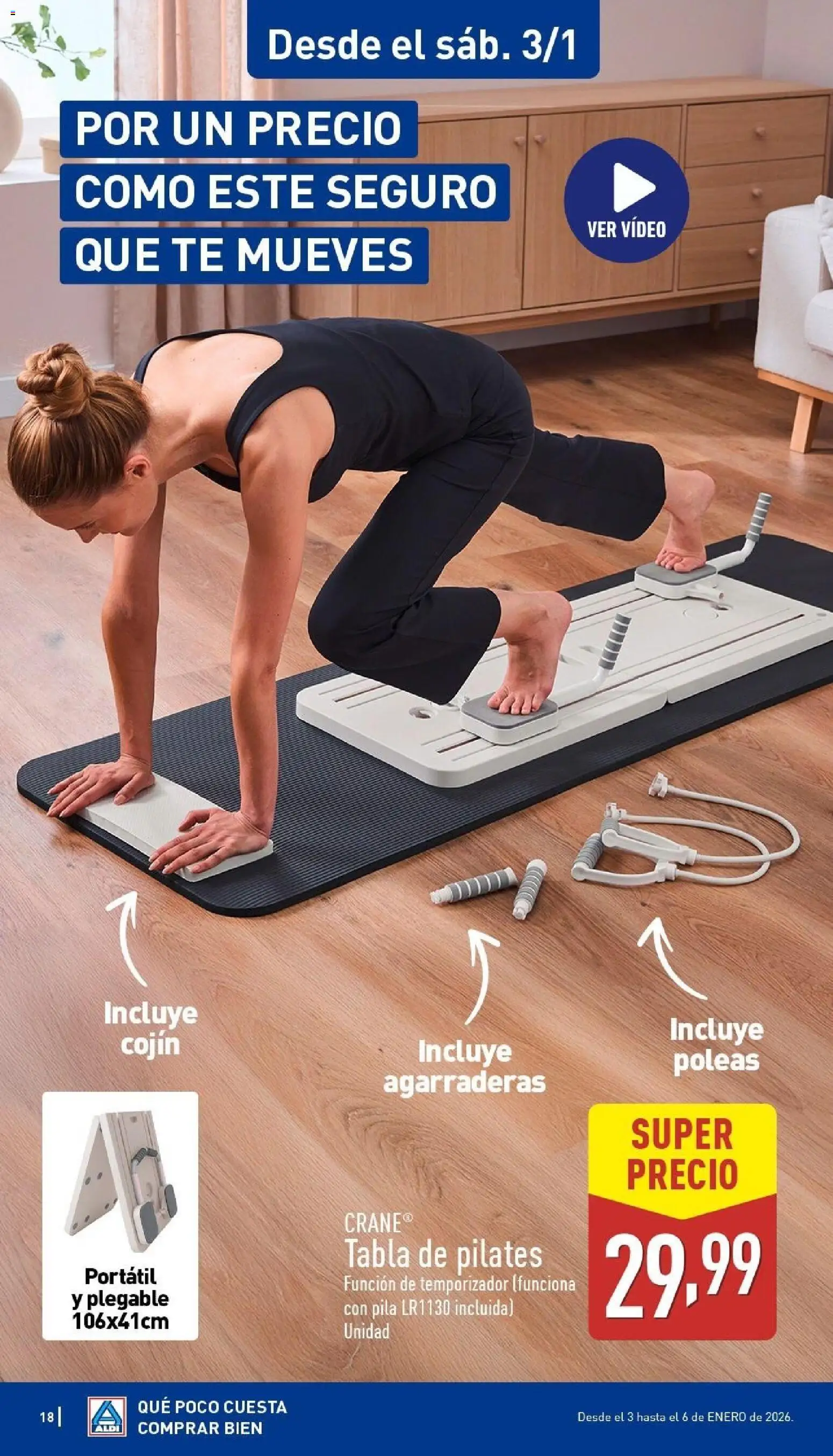 Aldi folleto Península │ válido desde el 29.12.2025 | Página: 18 | Productos: Té, Video, Cojín