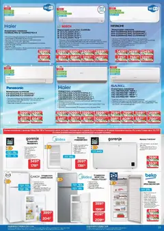 Преглед на Технополис брошура - Офертите са валидни от 27.11.2025 | Страница: 23 | Продукти: Телефон, Хладилник, Фризер, Климатик