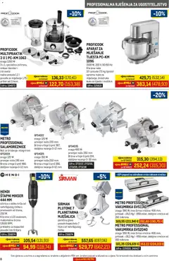 Metro - Gastro - Pregled kataloga iz trgovine Metro, vrijedi od 01.12.2025 | Stranica: 8