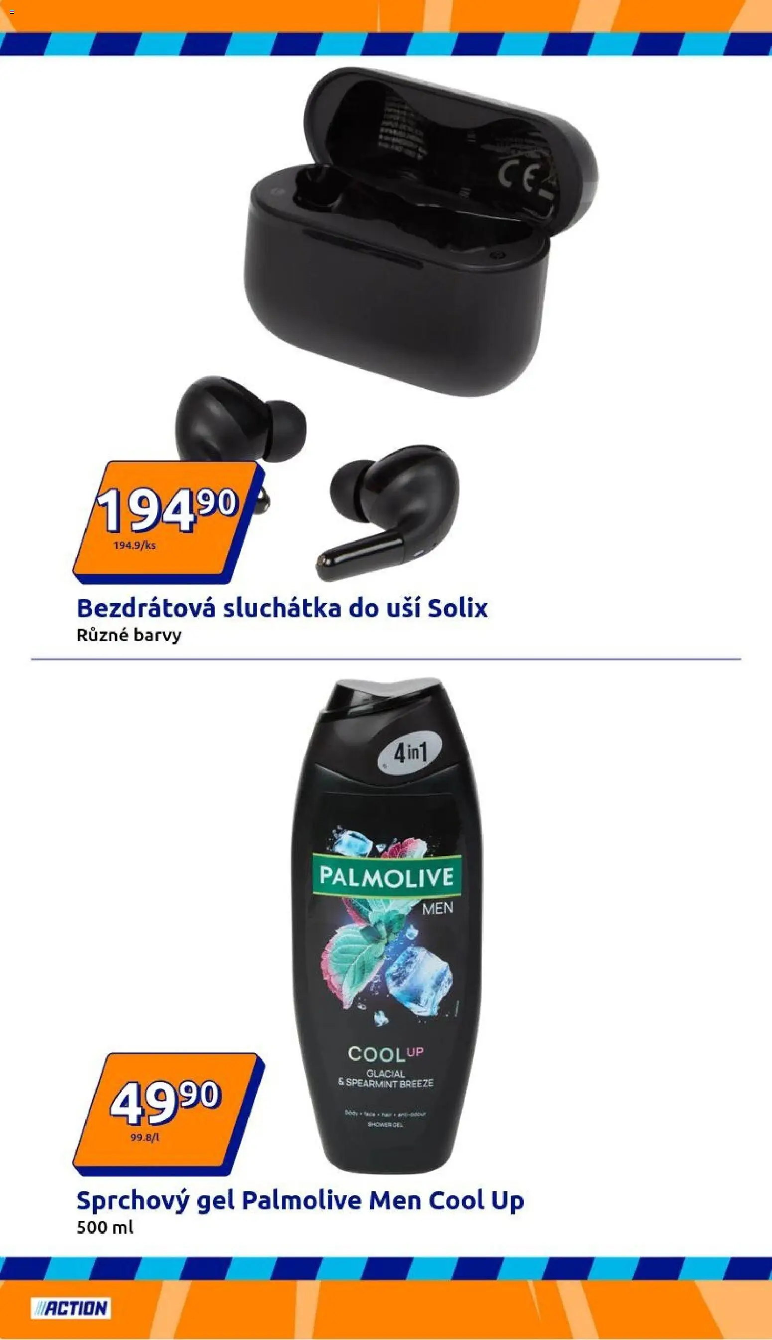 Action leták od 14.01.2026 | Strana: 16 | Produkty: Sprchový gel, Sluchátka, Barvy, Bezdrátová sluchátka
