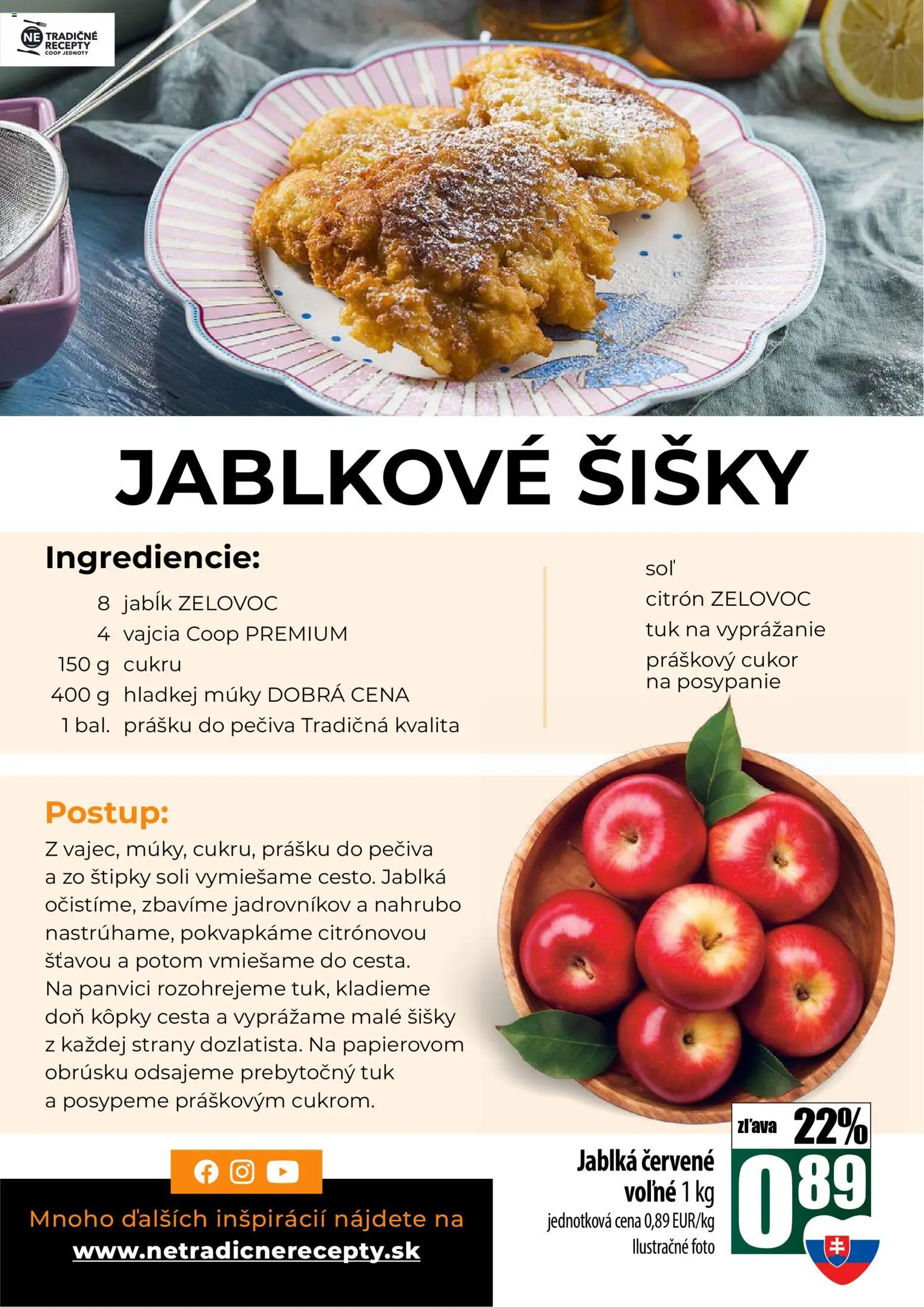 Nové COOP Jednota akcie – leták je platný od 23.10.2025 | Strana: 19 | Produkty: Vajcia, Šišky, Práškový cukor, Cukor
