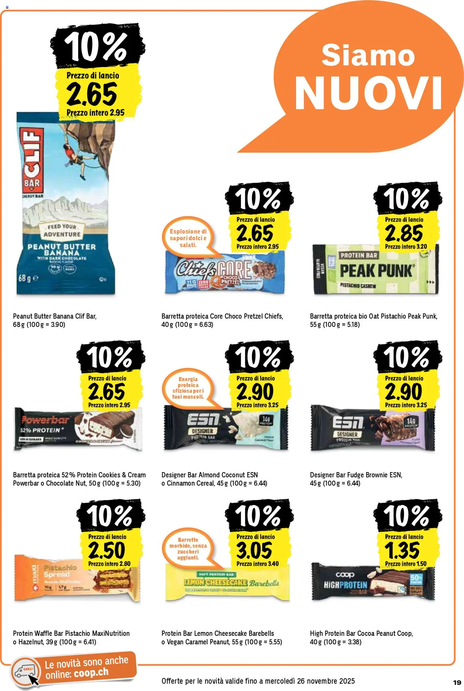 Coop - Una settimana di azioni – gültig ab 13.11.2025 | Seite: 19 | Produkte: Butter