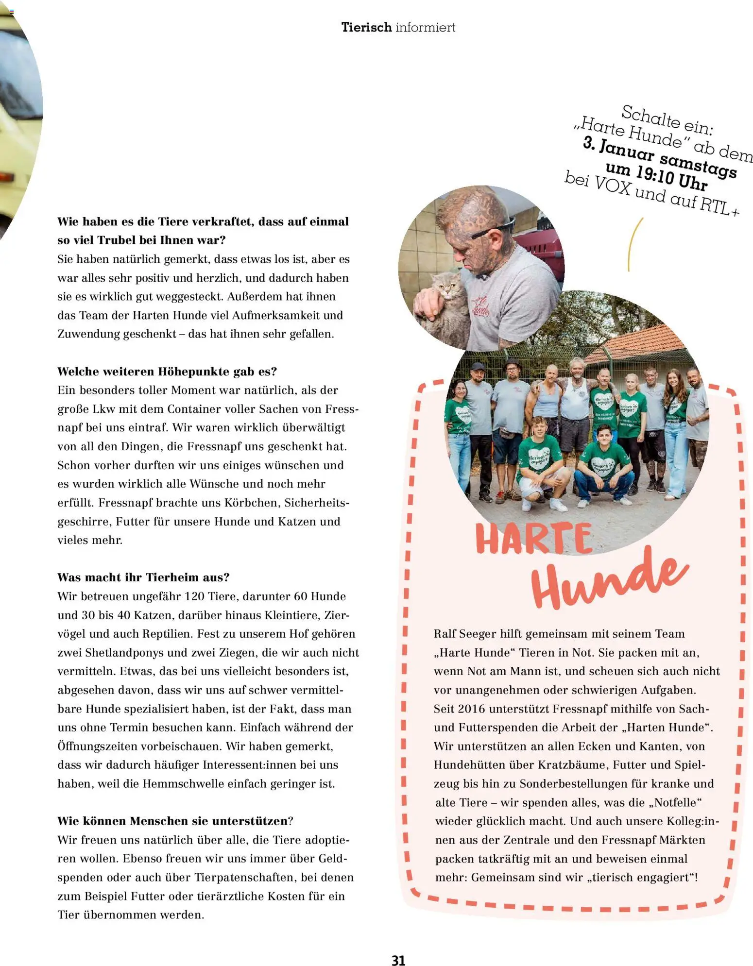 Fressnapf Friends Magazin – gültig ab 01.01.2026 | Seite: 31 | Produkte: Spiel, Uhr