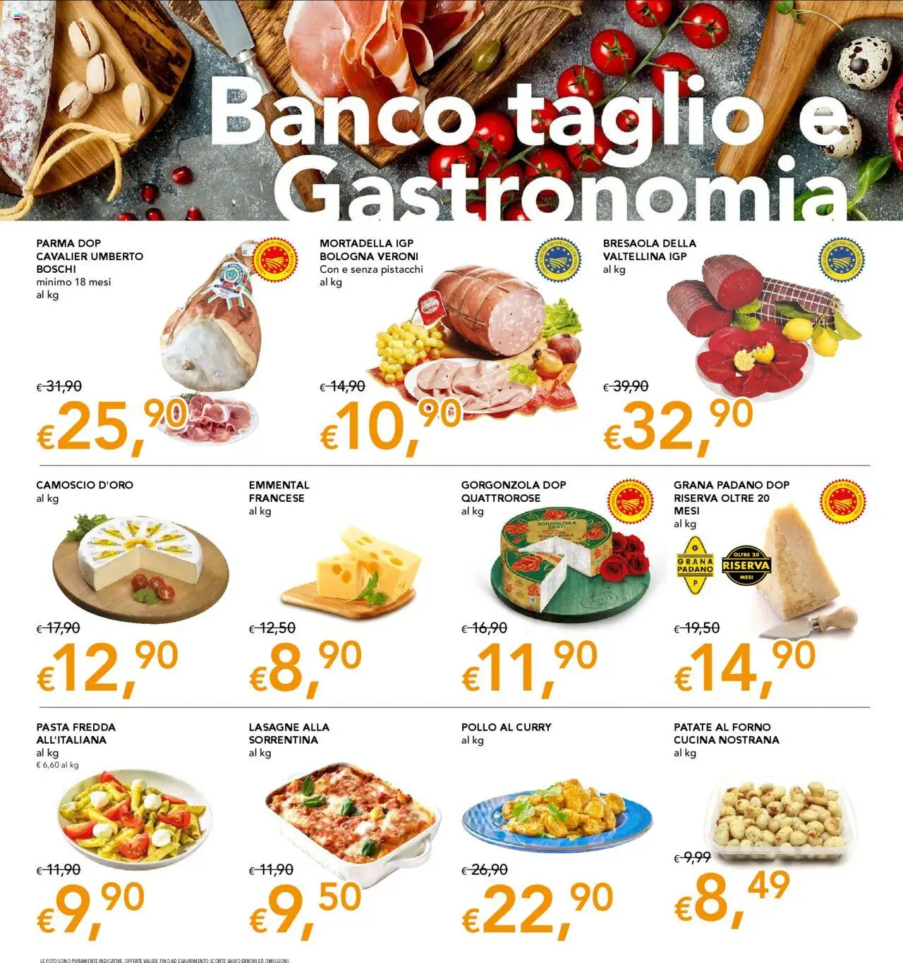Volantino Migross del 11.09.2025 | Pagina: 4 | Prodotti: Mortadella, Grana Padano, Gorgonzola, Emmental