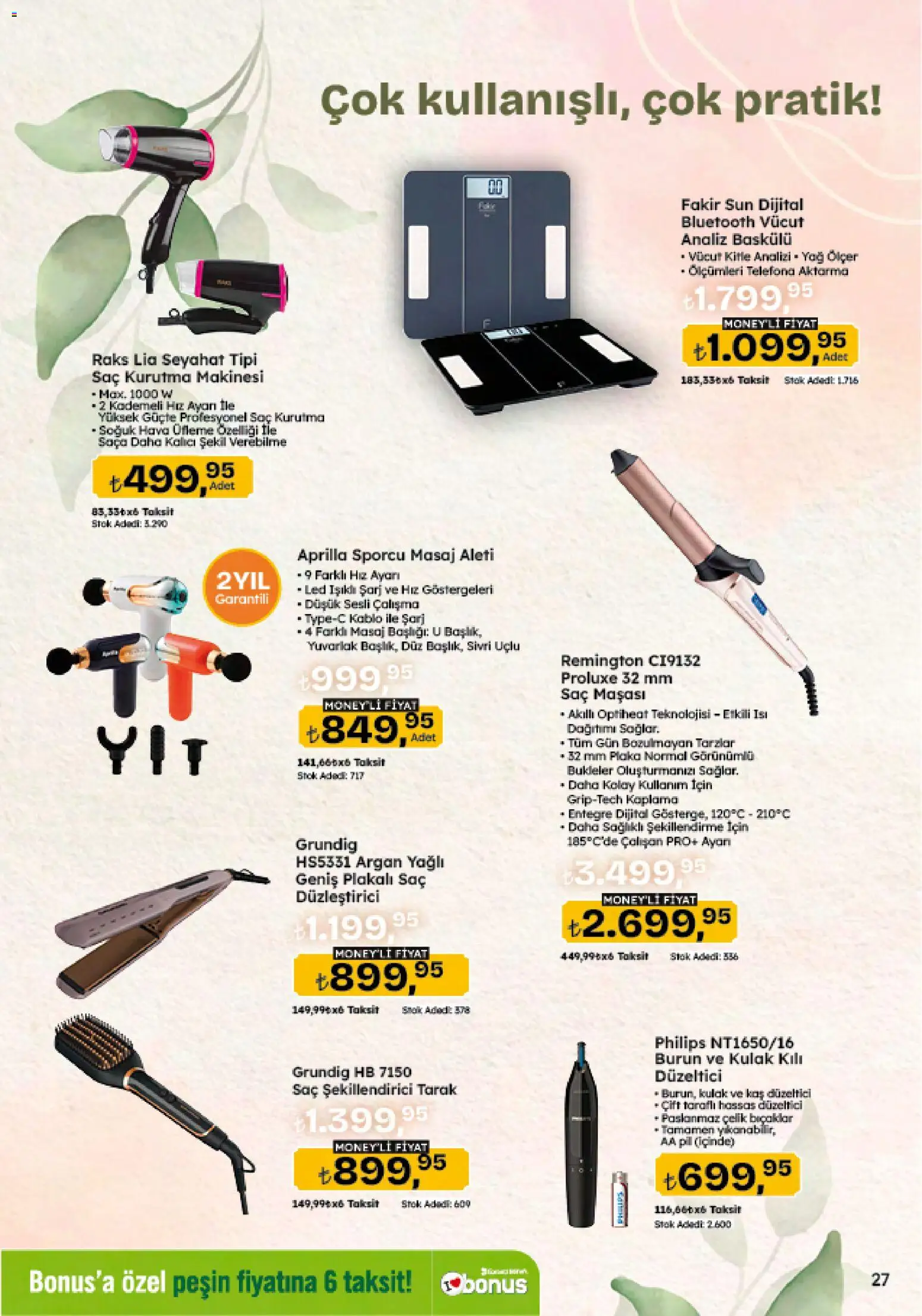 Migros Katalog - 5M Migroskop Dijital - 06.11.2025 tarihinden itibaren geçerlidir | Sayfa: 113 | Ürünler: Saç maşası, Saç kurutma makinesi, Yağ, Kablo